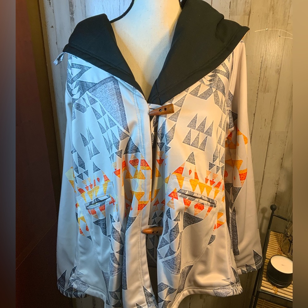 California jacket with southwestern design. NWT size 2XL